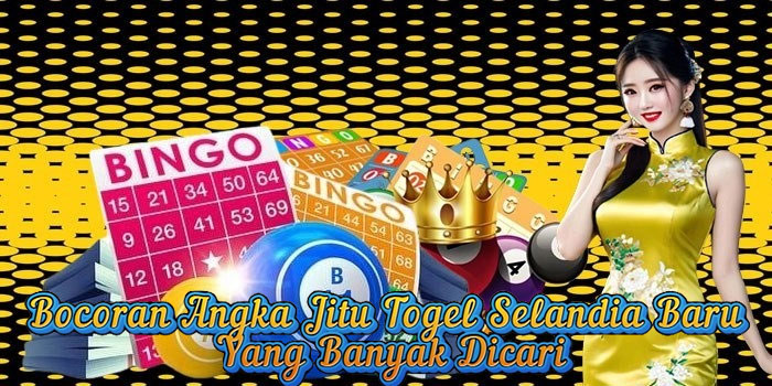 Bocoran Angka Jitu Togel Selandia Baru yang Banyak Dicari